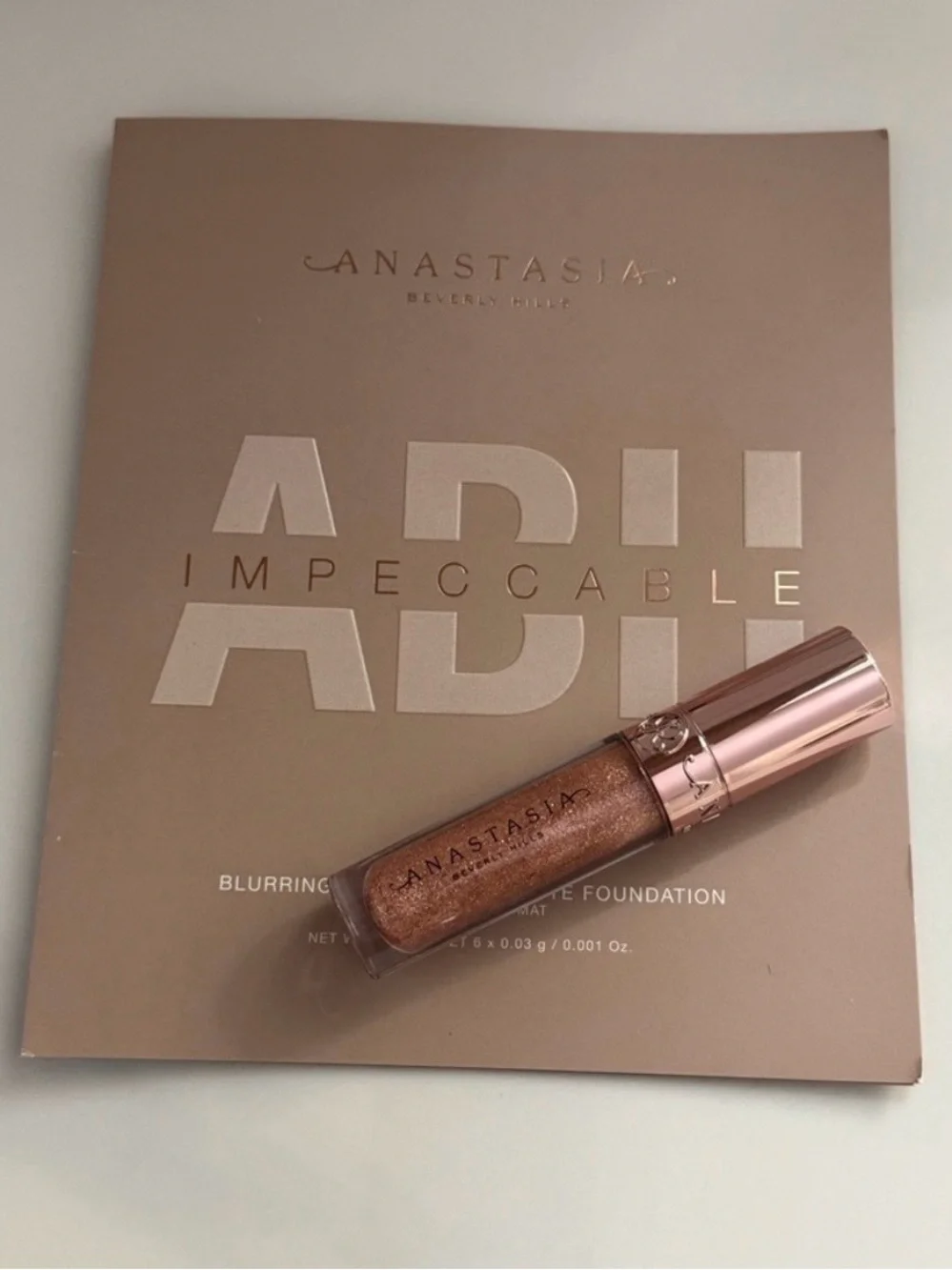 Anastasia Beverly Hills amber sparkle, lip gloss